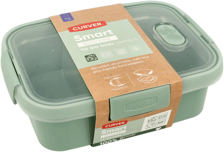 Confezione da 6 Pezzi Curver 8348117 CURVER Smart Micro zuppa 0,6 L 