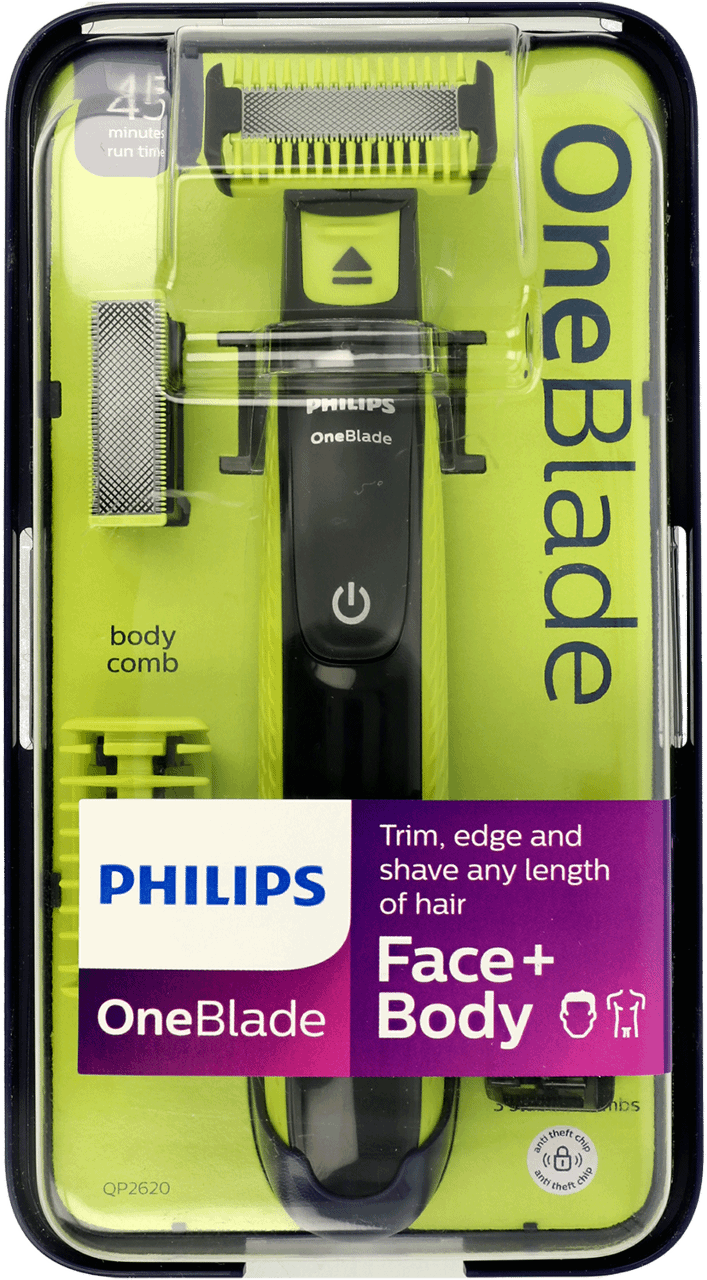 PHILIPS, , QP2620, maszynka Face+Body, 1 szt. | Drogeria Rossmann.pl