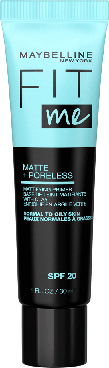 MAYBELLINE,baza pod makijaż matująca, Matte+Poreless,przód
