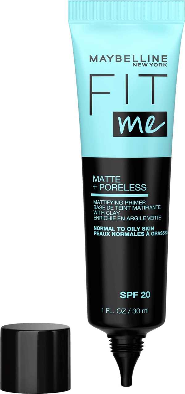 MAYBELLINE,baza pod makijaż matująca, Matte+Poreless,kompozycja-1
