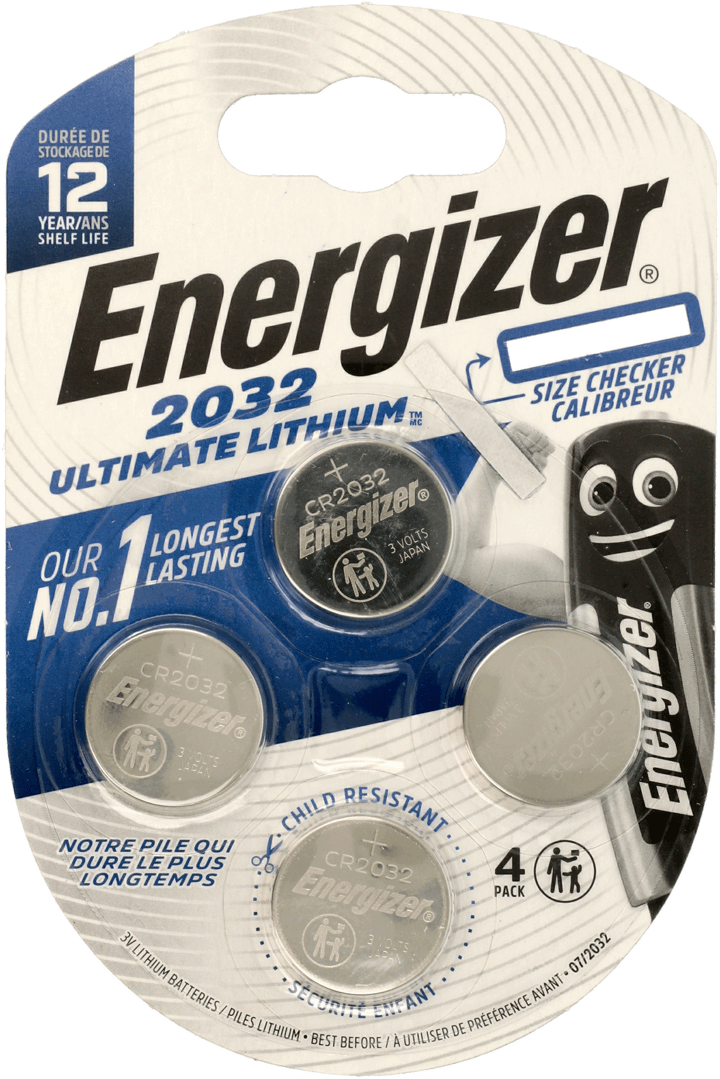 ENERGIZER, Ultimate Lithium, baterie lithium CR2032, 4 szt. | Drogeria ...