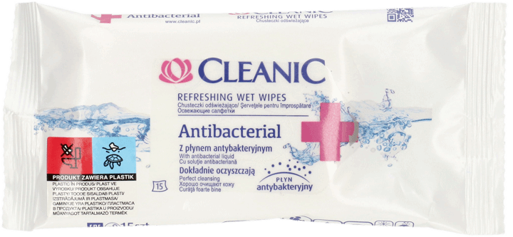 Surichinmoi component behind CLEANIC, Antibacterial, chusteczki odświeżające z płynem antybakteryjnym, 15 szt. | Drogeria Rossmann.pl Surichinmoi component behind CLEANIC, Antibacterial, chusteczki odświeżające z płynem antybakteryjnym, 15 szt. | Drogeria Rossmann.pl