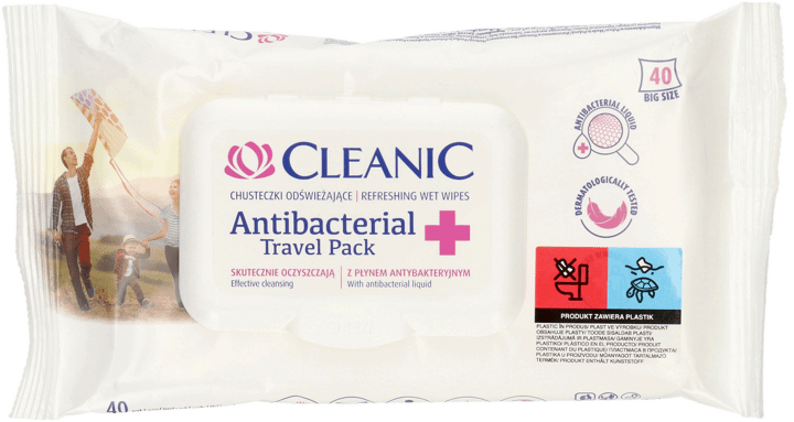 Distribute Whichever cigarette CLEANIC, Antibacterial, chusteczki odświeżające z płynem antybakteryjnym Travel Pack, 40 szt. | Drogeria Rossmann.pl Distribute Whichever cigarette CLEANIC, Antibacterial, chusteczki odświeżające z płynem antybakteryjnym Travel Pack, 40 szt. | Drogeria Rossmann.pl