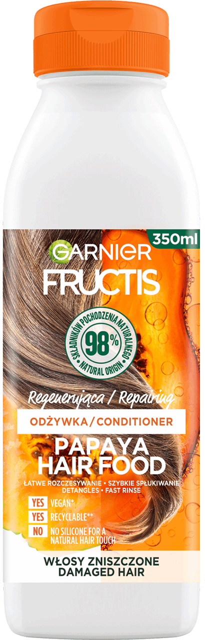GARNIER FRUCTIS HAIR FOOD,odżywka do włosów, regeneracja,przód