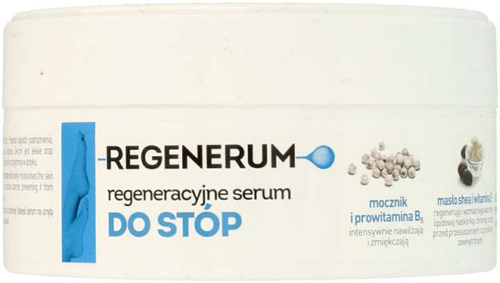 REGENERUM,regeneracyjne serum do stóp,przód