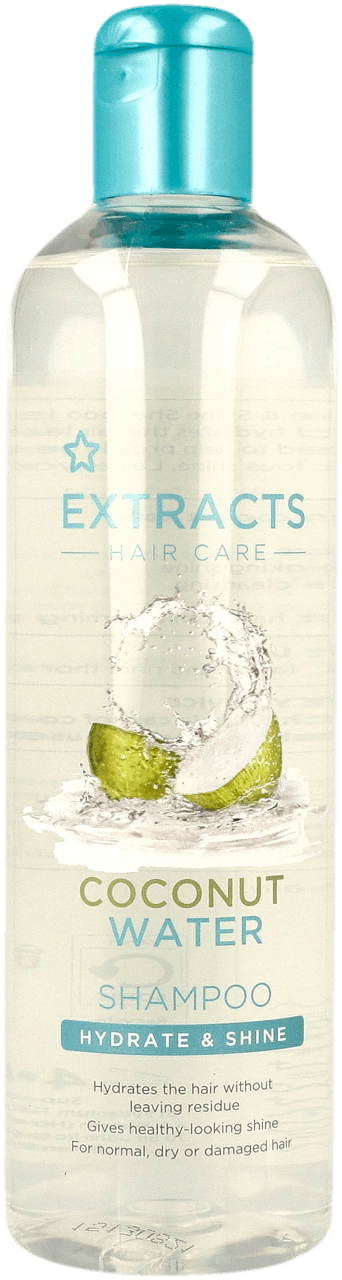 EXTRACTS,szampon do włosów nawilżenie i blask,przód