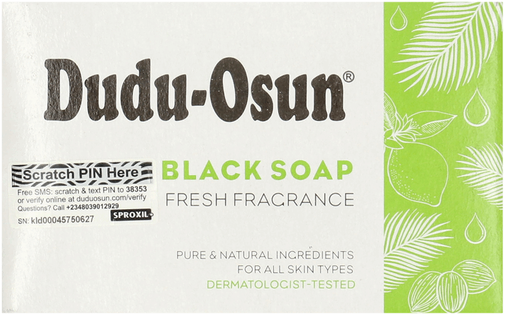 DUDU-OSUN,czarne mydło afrykańskie,przód