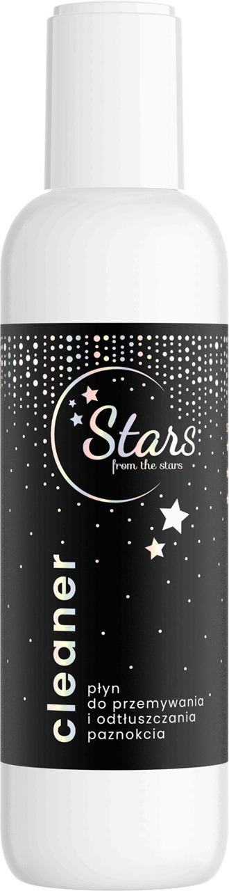 STARS FROM THE STARS,cleaner, płyn do przemywani i odtłuszczania paznokcia,przód