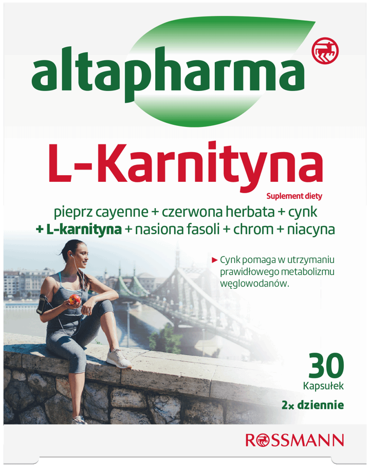 ALTAPHARMA,suplement diety L-Karnityna,przód