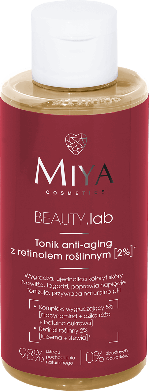 MIYA COSMETICS, BEAUTY.lab, tonik anti-aging z retinolem roślinnym [2% ...