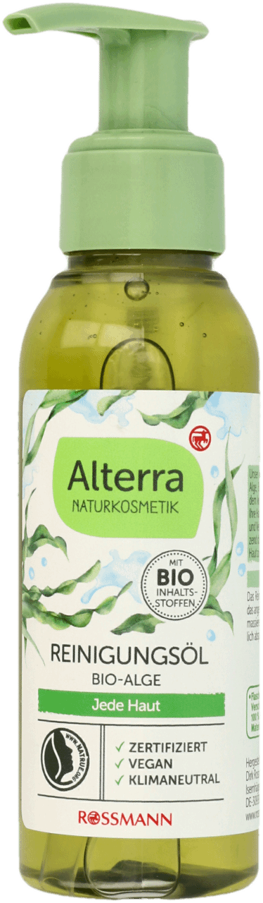 ALTERRA,olejek do demakijażu BIO algi,przód