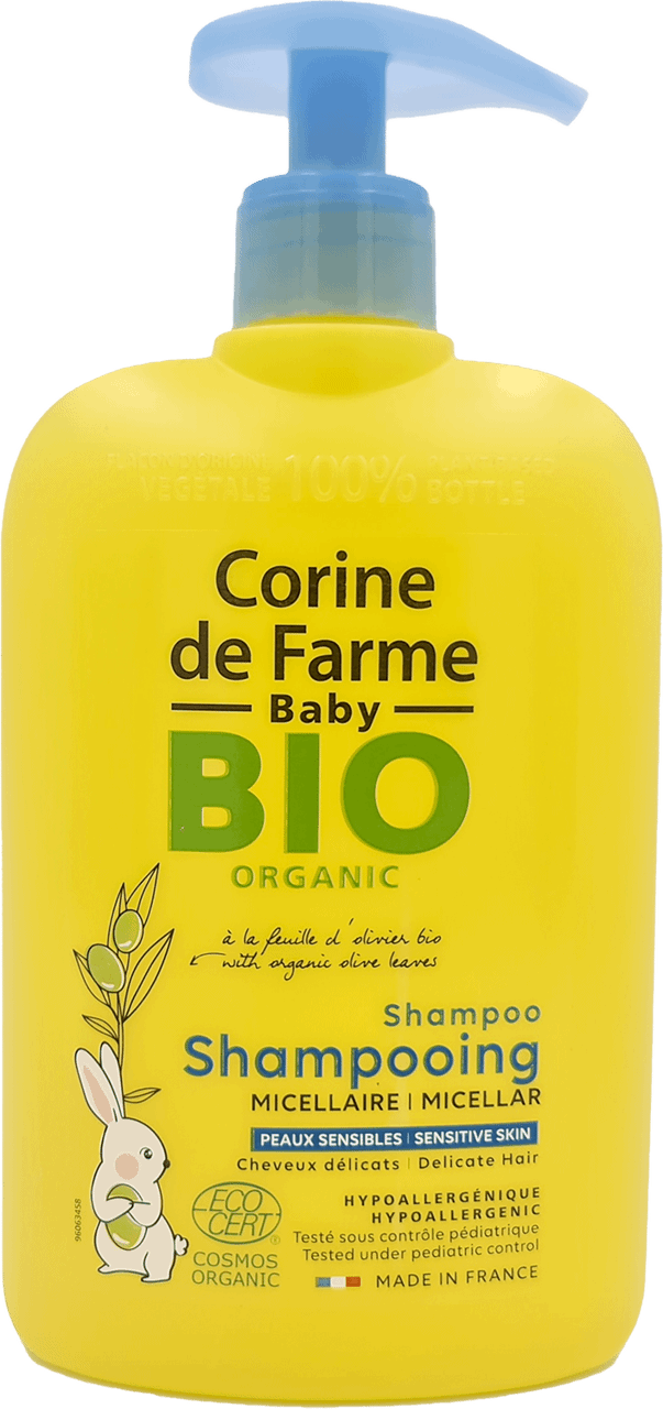 CORINE DE FARME,szampon micelarny BIO Organic,przód