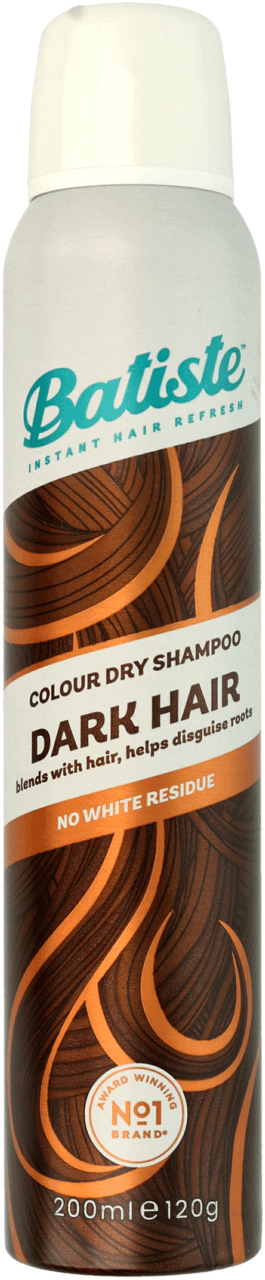 BATISTE,suchy szampon do włosów dla brunetek,przód