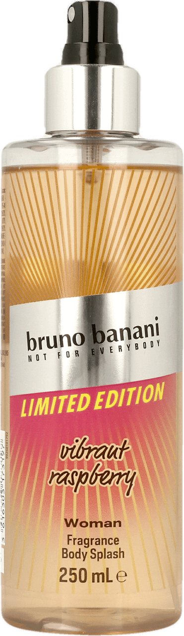 BRUNO BANANI,mgiełka do ciała dla kobiet, Limited Edition,przód