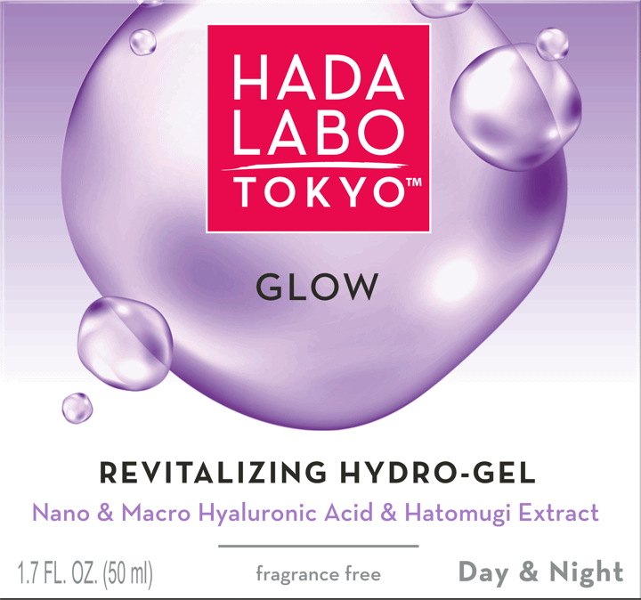 HADA LABO TOKYO,hydrożel rewitalizujący na dzień i na noc,przód