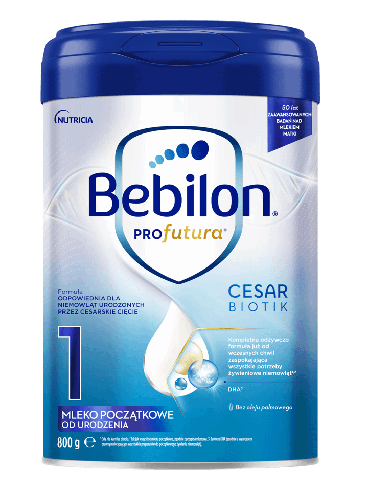 BEBILON,mleko początkowe dla niemowląt od urodzenia, 1,przód