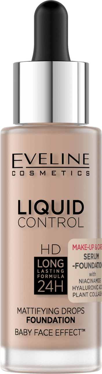 EVELINE COSMETICS, Liquid Control HD, podkład-serum nr 035 Natural ...