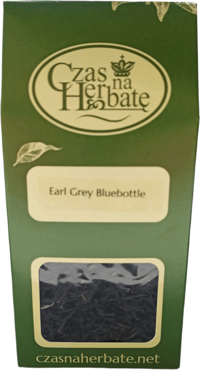 CZAS NA HERBATĘ,herbata czarna liściasta z dodatkami, earl grey,przód