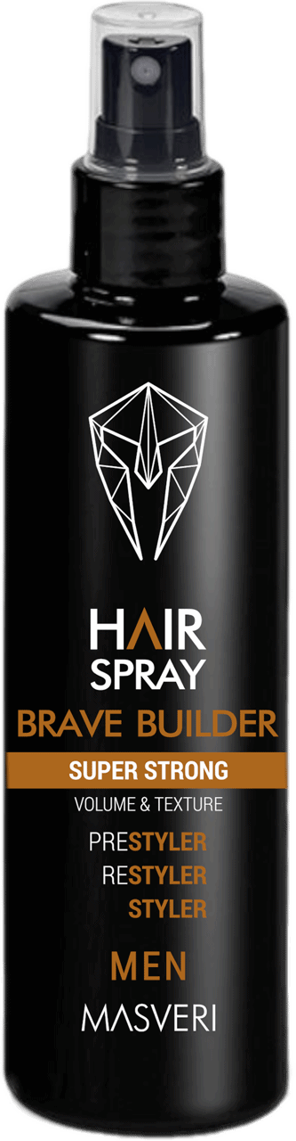 MASVERI,spray do stylizacji włosów super strong,przód