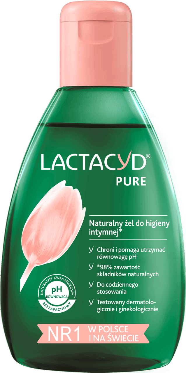 LACTACYD,naturalny żel do higieny intymnej ,przód