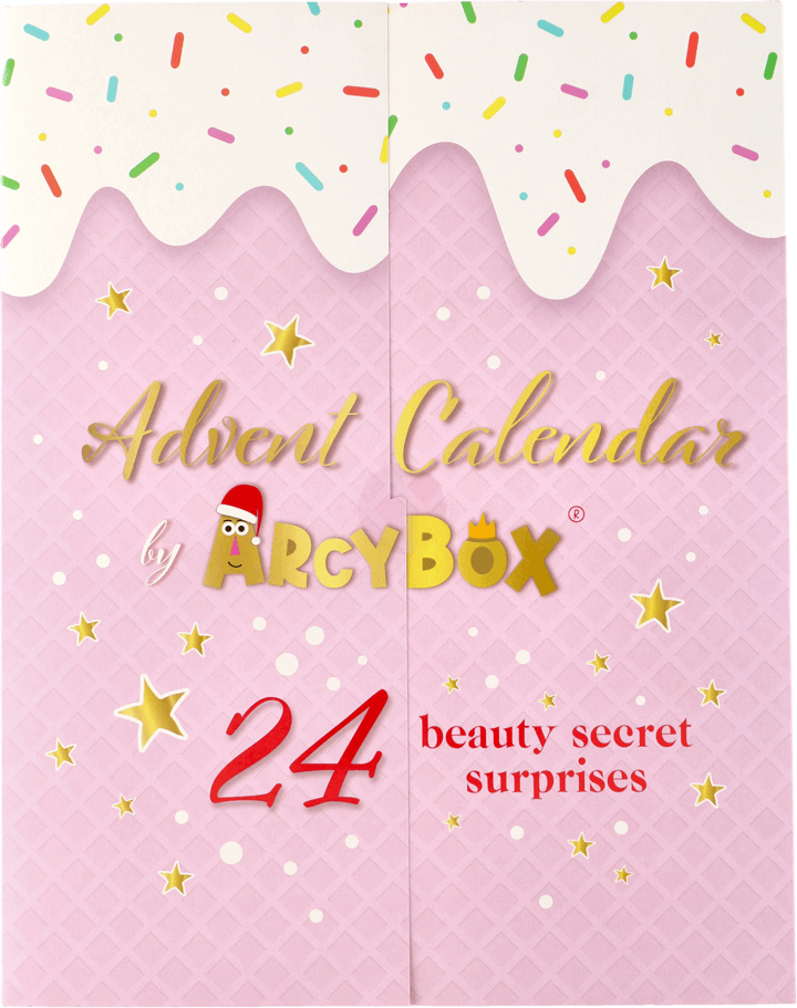 ARCYBOX,kalendarz adwentowy dla dziewczynki,przód