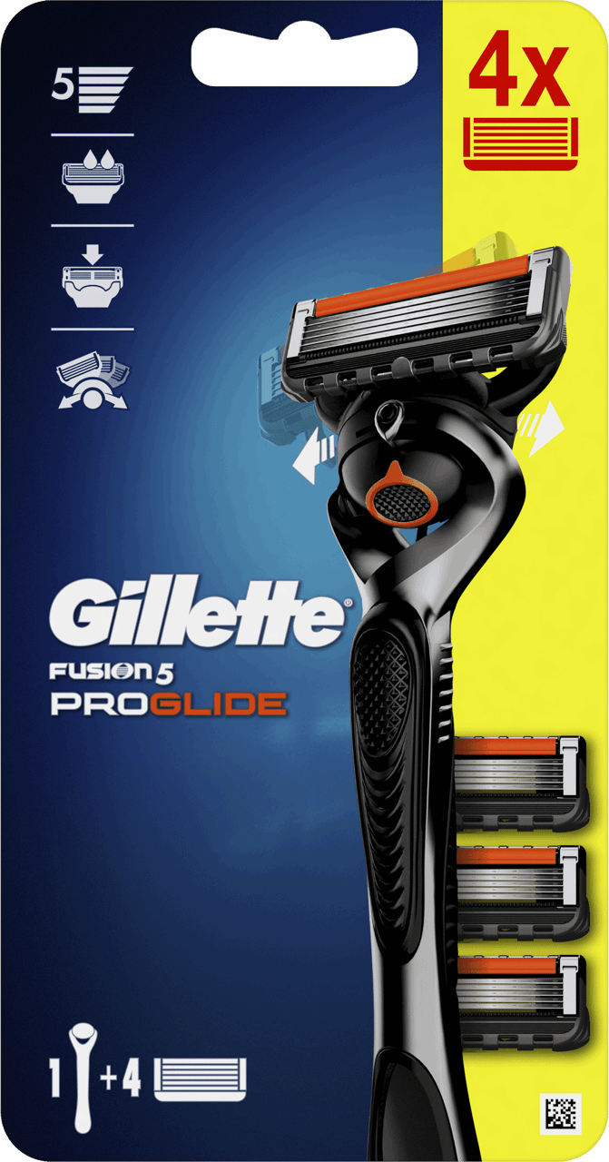 GILLETTE,maszynka do golenia + 4 wkłady,przód