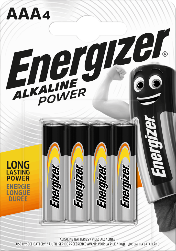 ENERGIZER,baterie alkaliczne AAA-LR03,przód
