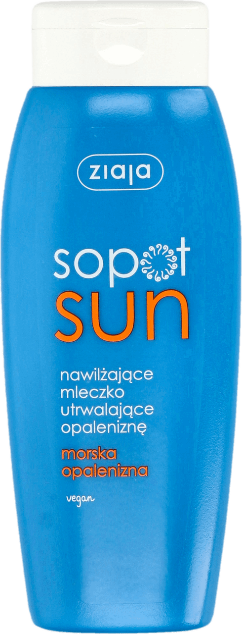 ZIAJA, Sopot Sun, Mleczko Utrwalajce Opalenizn Nawilajce, 200 Ml