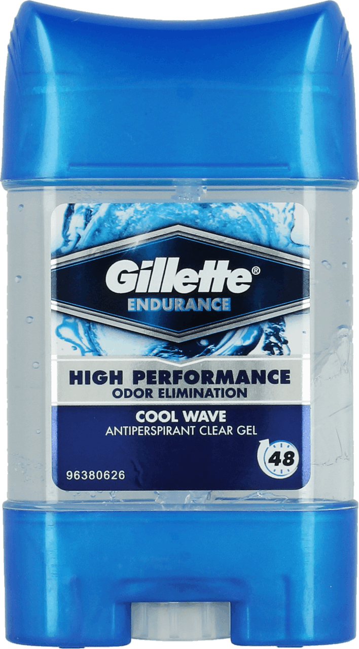 GILLETTE, Cool Wave, antyperspirant w żelu dla mężczyzn, 70 ml