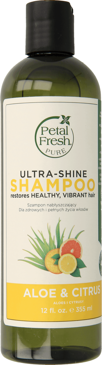 PETAL FRESH PURE,szampon do włosów, blask,przód