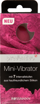 PREVENTIVO,silikonowy mini wibrator,przód