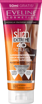 EVELINE COSMETICS,serum redukujące tkankę tłuszczową superskoncentrowane,przód