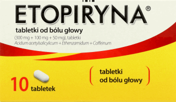 ETOPIRYNA,tabletki od bólu głowy,przód