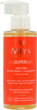 MIYA COSMETICS,olejek do demakijażu lekki, oczyszczający,przód