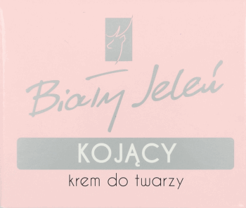 BIAŁY JELEŃ,krem do twarzy kojący, dzień/noc,przód