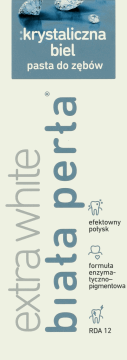 BIAŁA PERŁA,pasta wybielająca zęby,przód