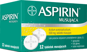 ASPIRIN,500 mg, tabletki musujące,od-dostawcy