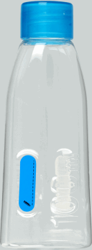 INTERVION,butelka na kosmetyki do bagażu podręcznego, poj. 100 ml,przód