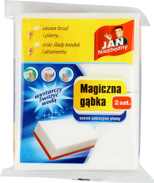 JAN NIEZBĘDNY,magiczne gąbki ,przód