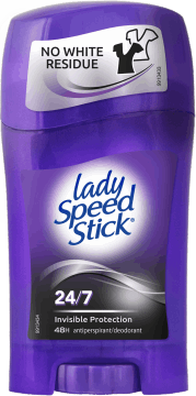 LADY SPEED STICK,antyperspirant w sztyfcie dla kobiet Invisible,przód