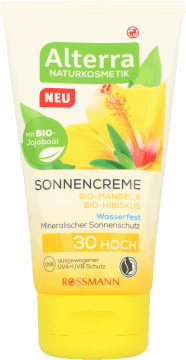ALTERRA,balsam do opalania SPF 30,przód