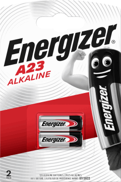 ENERGIZER,baterie alkaliczne A23, Alkaline 12V,przód