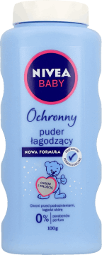 NIVEA BABY,puder dla dzieci i niemowląt, łagodzący, ochronny,przód