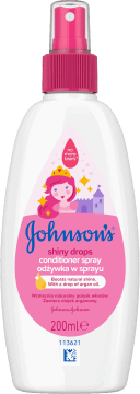 JOHNSON'S,odżywka do włosów dla dzieci, w spray'u,przód