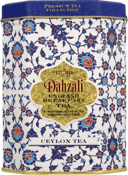 DAHZALI,herbata czarna English Breakfast Tea,przód