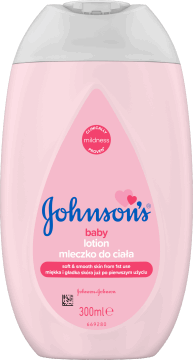 JOHNSON'S BABY,mleczko do ciała z olejkiem kokosowym,przód