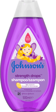 JOHNSON'S,szampon do włosów dla dzieci, z witaminą E,przód