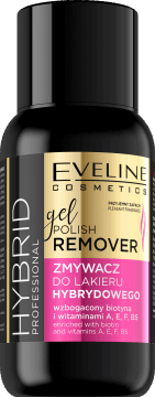 EVELINE COSMETICS,zmywacz do lakieru hybrydowego do lakieru hybrydowego,przód
