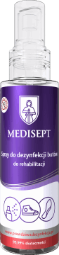 MEDISEPT,spray do dezynfekcji butów i wkładek ortopedycznych,przód