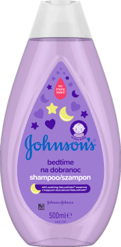 JOHNSON'S,szampon do włosów dla dzieci, na dobranoc,przód